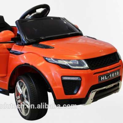 ORANGE  SUV 70W MOTOR 12V BATTERY EVA TYRE KIDS RIDE ON CAR