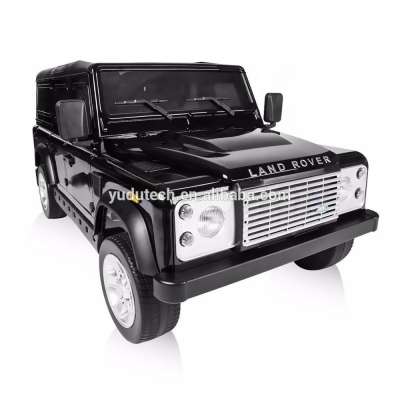 Licensed Land Rover defender Kids radio control toys Jeep kids electric car ride on car