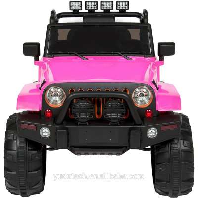 pink Jeep girl 12V ride on cars with powered wheels baby car electric car kids mothercare beby car toys