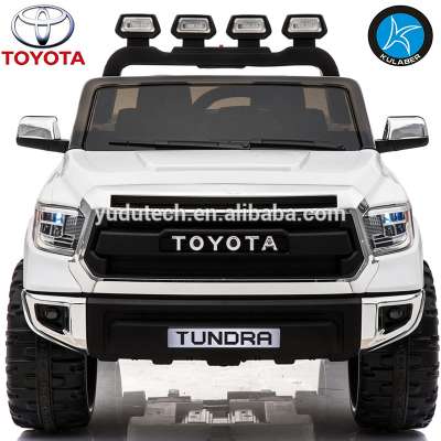 licensed Toyota Tundra electric car for 2 kids 4x4 Truck kids remote cars for children powerful wheels 24V Ride On Car