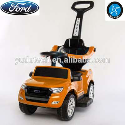 PAINTING ORANGE FORD RANGER LICENSED WILDTRAK 6V KIDS RIDE ON JEEP LED LIGHTS CARS